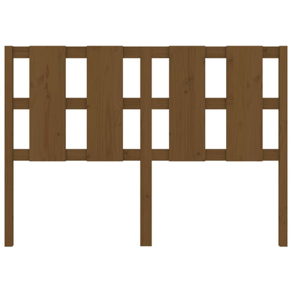 Hoofdbord 140,5X4X100 Cm Massief Grenenhout Honingbruin