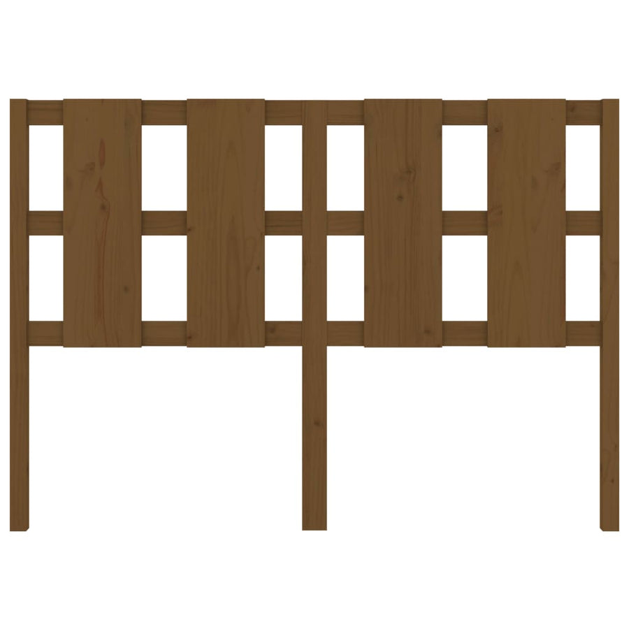 Hoofdbord 140,5X4X100 Cm Massief Grenenhout Honingbruin