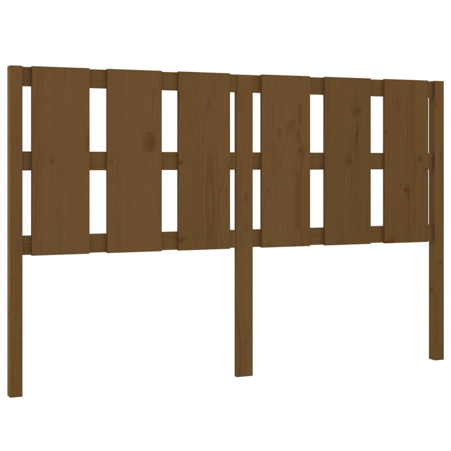 Hoofdbord 155,5X4X100 Cm Massief Grenenhout Honingbruin