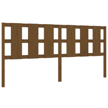 Hoofdbord 205,5X4X100 Cm Massief Grenenhout Honingbruin