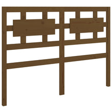 Hoofdbord 125,5X4X100 Cm Massief Grenenhout Honingbruin