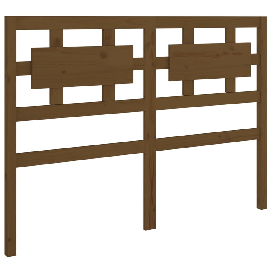 Hoofdbord 205,5X4X100 Cm Massief Grenenhout Honingbruin