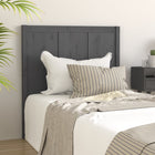 Headboard 80.5x4x100 cm solid pine wood grey