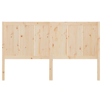 Hoofdbord 125,5X4X100 Cm Massief Grenenhout