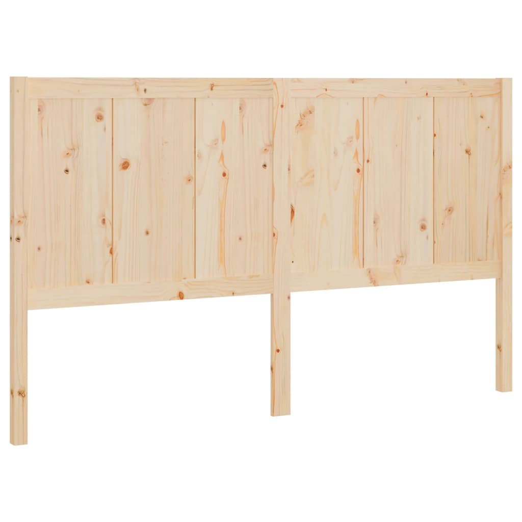 Hoofdbord 205,5X4X100 Cm Massief Grenenhout