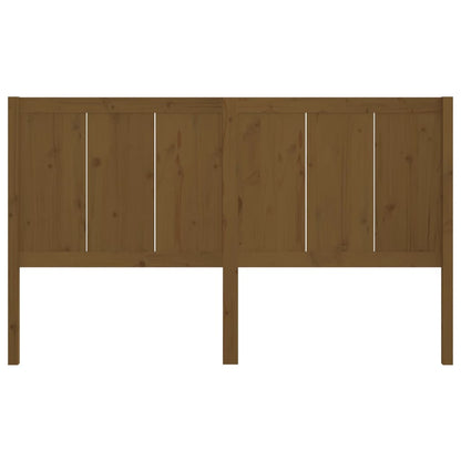 Hoofdbord 205,5X4X100 Cm Massief Grenenhout Honingbruin