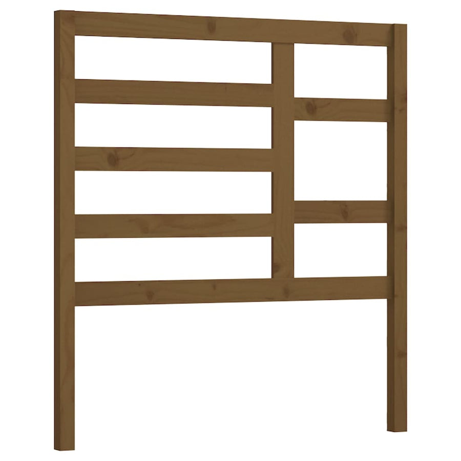 Hoofdbord 8X4X04 Cm Massief Grenenhout 81 x 104 cm Honingbruin