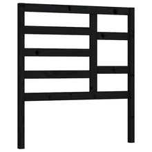 Hoofdbord 96X4X04 Cm Massief Grenenhout 96 x 104 cm Zwart