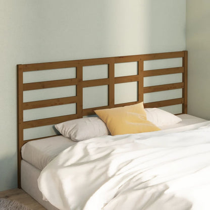 Hoofdbord 86X4X04 Cm Massief Grenenhout 186 x 104 cm Honingbruin