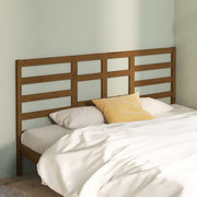 Hoofdbord 206x4x104 cm massief grenenhout honingbruin