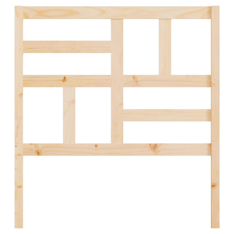 Hoofdbord 8X4X04 Cm Massief Grenenhout 81 x 104 cm Naturel