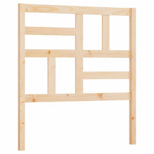 Hoofdbord 96x4x104 cm massief grenenhout 96 x 104 cm Naturel