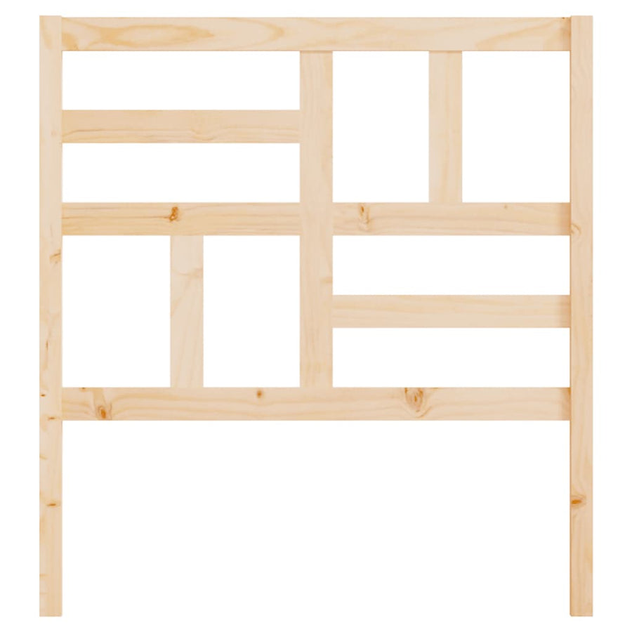 Hoofdbord 96x4x104 cm massief grenenhout 96 x 104 cm Naturel
