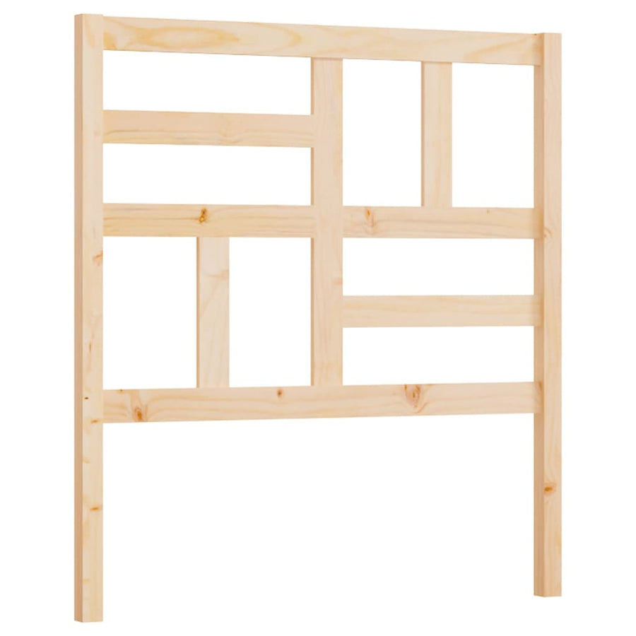 Hoofdbord 106x4x104 cm massief grenenhout 106 x 104 cm Naturel