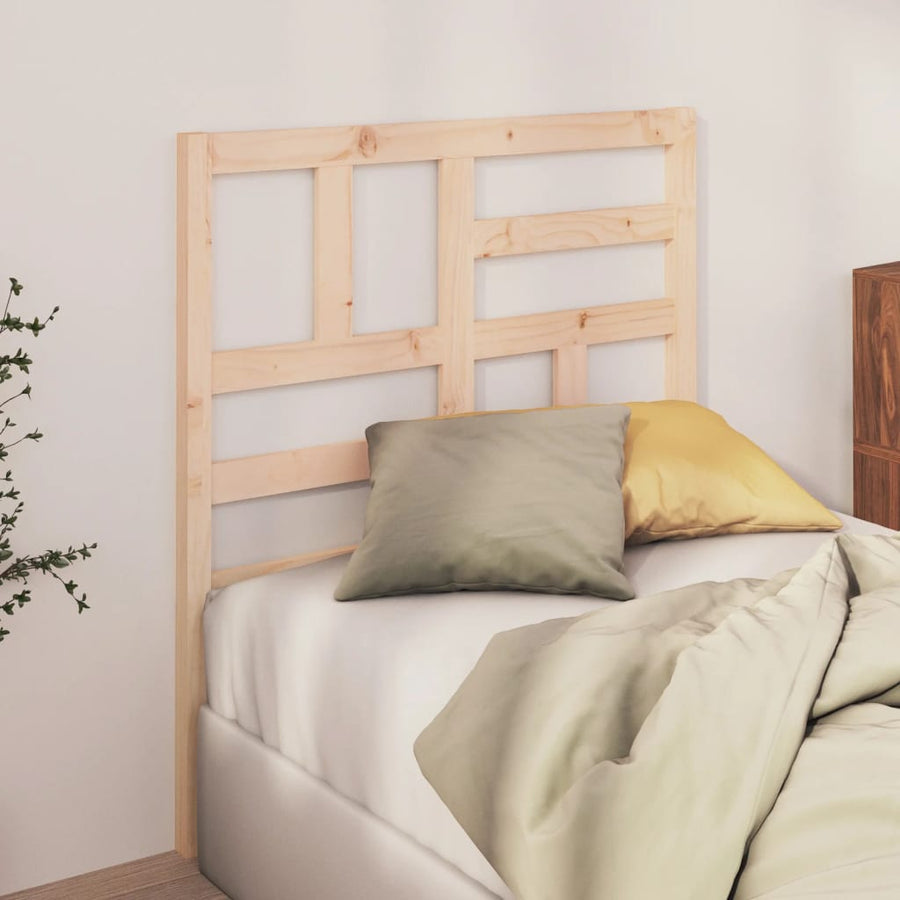 Hoofdbord 106x4x104 cm massief grenenhout 106 x 104 cm Naturel