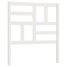 Hoofdbord 106X4X104 Cm Massief Grenenhout 106 x 104 cm Wit