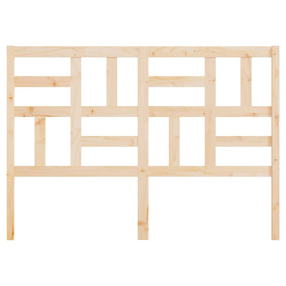Hoofdbord 141x4x104 cm massief grenenhout 141 x 104 cm Naturel