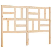 Hoofdbord 146x4x104 cm massief grenenhout 146 x 104 cm Naturel