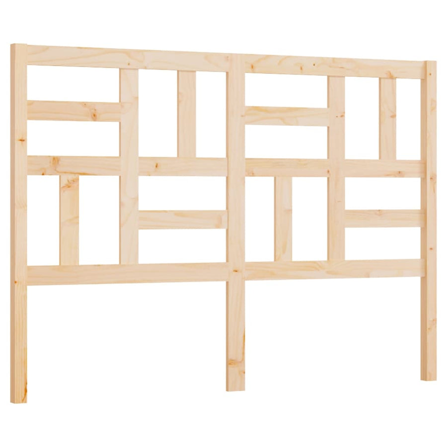 Hoofdbord 146x4x104 cm massief grenenhout 146 x 104 cm Naturel