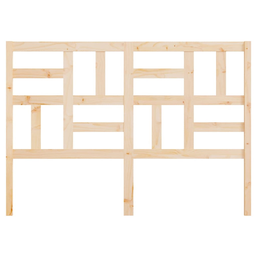 Hoofdbord 146x4x104 cm massief grenenhout 146 x 104 cm Naturel