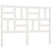 Hoofdbord 156x4x104 cm massief grenenhout wit