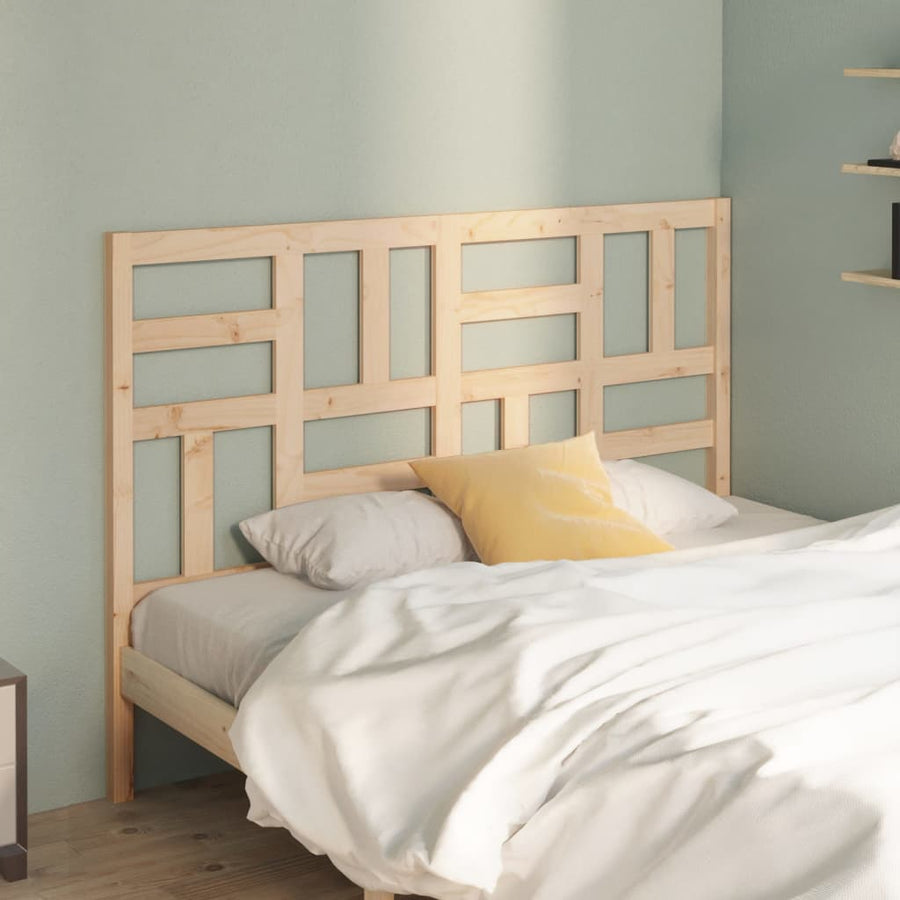 Hoofdbord 166X4X104 Cm Massief Grenenhout 166 x 104 cm Naturel