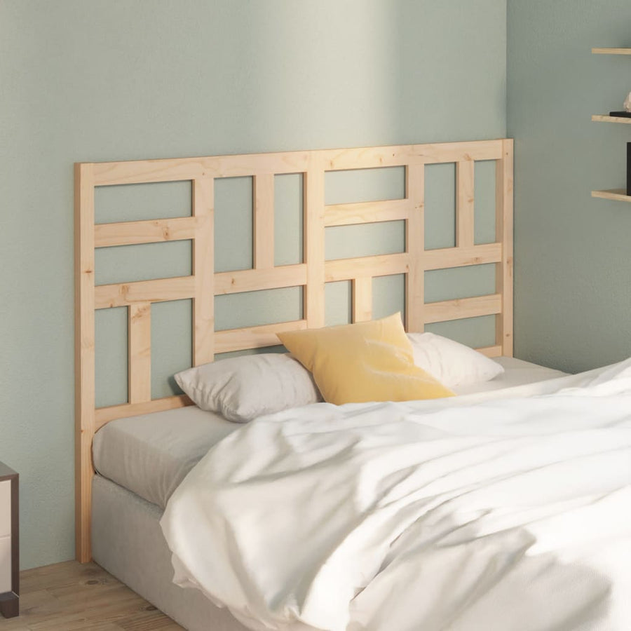 Hoofdbord 166X4X104 Cm Massief Grenenhout 166 x 104 cm Naturel