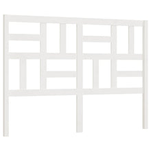 Hoofdbord 166x4x104 cm massief grenenhout wit 166 x 104 cm Wit