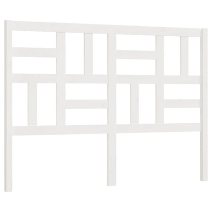 Hoofdbord 166x4x104 cm massief grenenhout wit 166 x 104 cm Wit