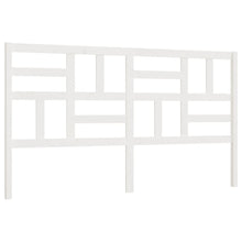 Hoofdbord 186X4X104 Cm Massief Grenenhout 186 x 104 cm Wit