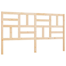 Hoofdbord 206x4x104 cm massief grenenhout