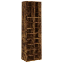 Schoenenkast 54X34X83 Cm Bewerkt Hout Kleurig Gerookt eiken