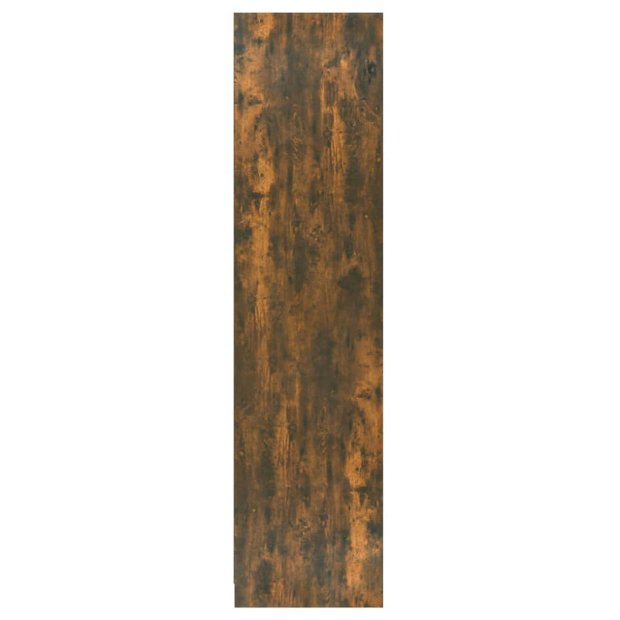 Kledingkast Met Lades Bewerkt Hout Gerookt Eiken 2 lades 50 x 50 x 200 cm