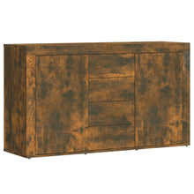 Dressoir 20X36X69 Cm Bewerkt Hout Kleurig Gerookt eiken