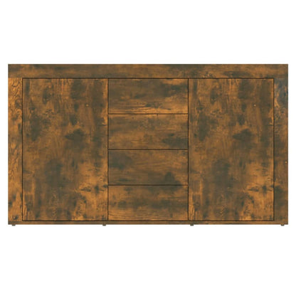 Dressoir 20X36X69 Cm Bewerkt Hout Kleurig Gerookt eiken