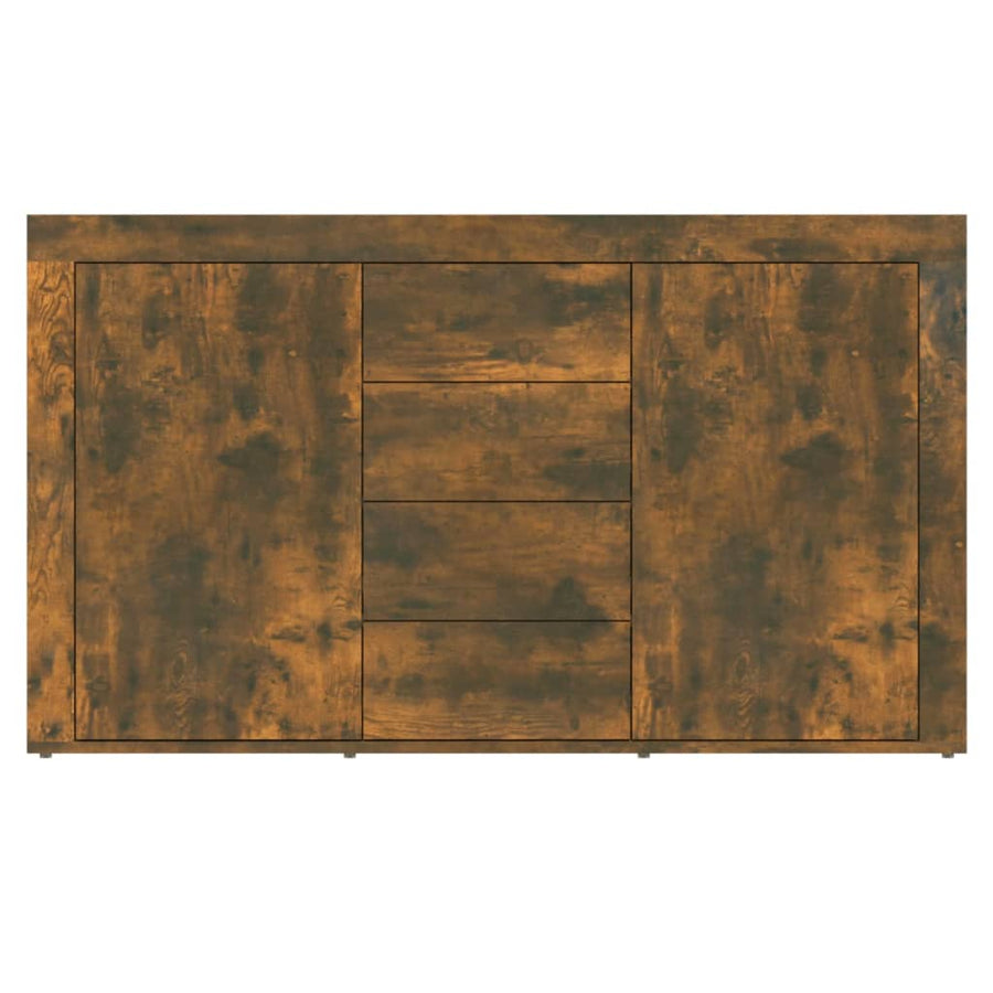Dressoir 20X36X69 Cm Bewerkt Hout Kleurig Gerookt eiken