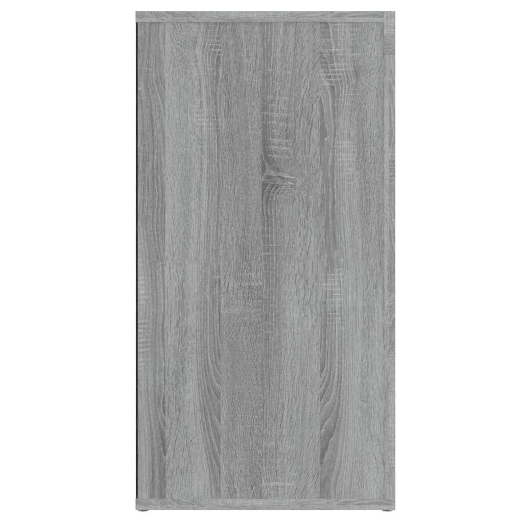 Dressoir 120x36x69 cm bewerkt hout grijs sonoma eikenkleurig