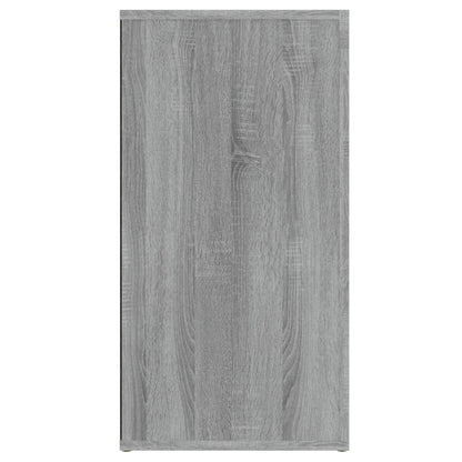 Dressoir 120x36x69 cm bewerkt hout grijs sonoma eikenkleurig