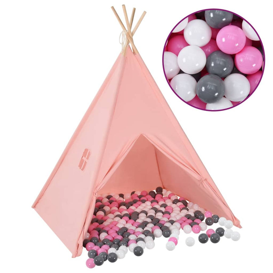 Speelballen Meerkleurig 500 Roze