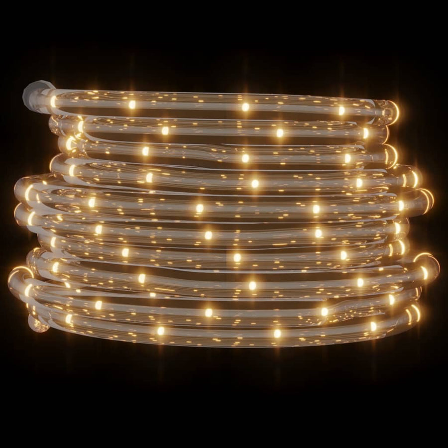 Lichtslinger Met 1200 Led's Warmwit 50 M Pvc
