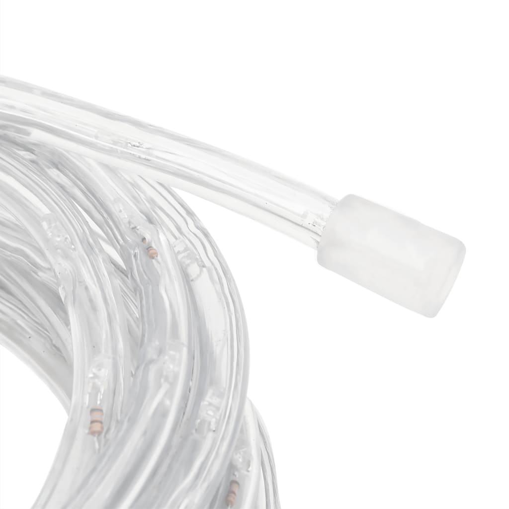 Lichtslinger Met 1200 Led's Warmwit Pvc 50 m Koudwit