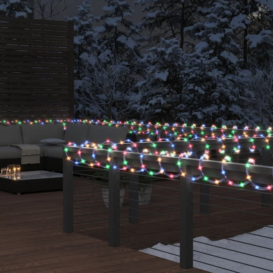 Lichtslinger Met 120 Led's Meerkleurig Pvc 5 m Multikleur