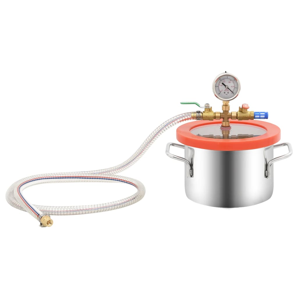 Vacuümkamer Met 2-Traps Pomp 3,7 L