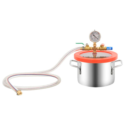 Vacuümkamer Met 2-Traps Pomp 3,7 L