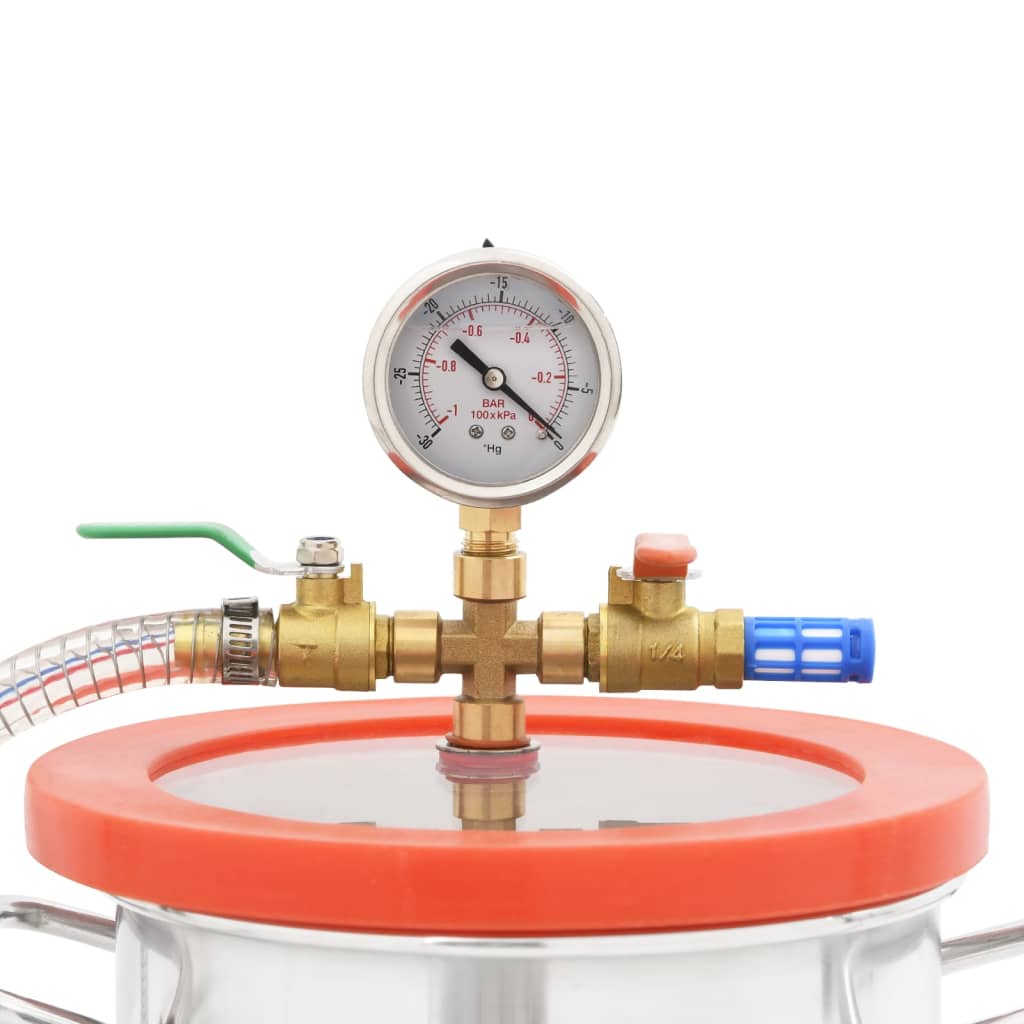 Vacuümkamer Met 2-Traps Pomp 3,7 L