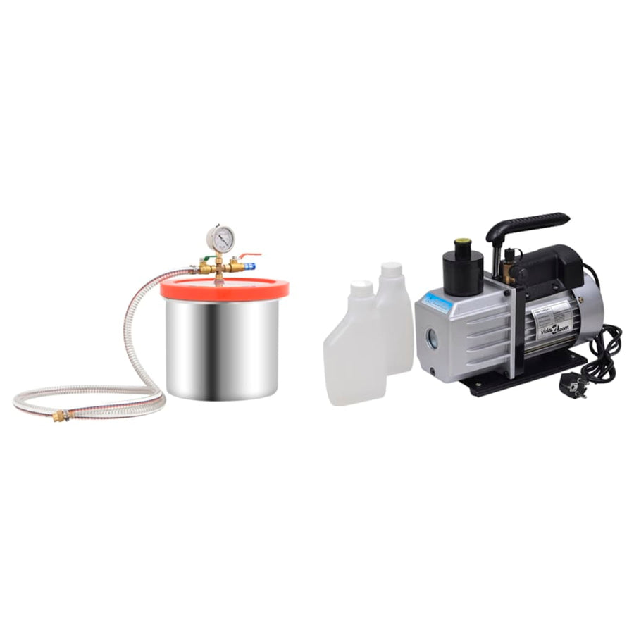 Vacuümkamer Met 2-Traps Pomp 7,4 L 7.4 l