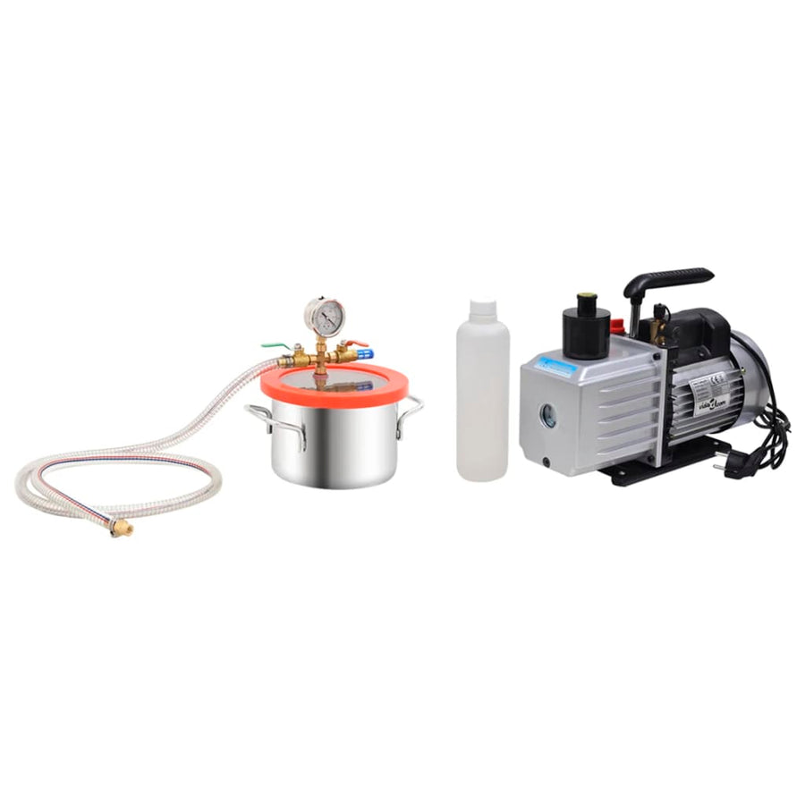 Vacuümkamer Met 2-Traps Pomp 3,7 L 3.7 l