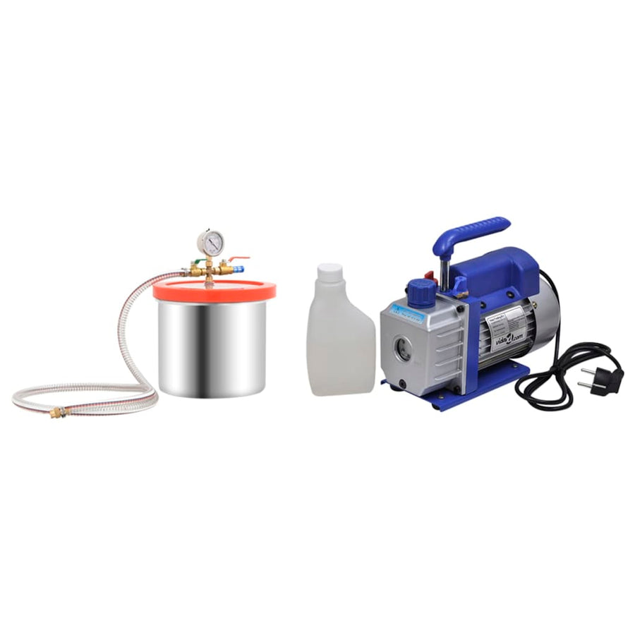 Vacuümkamer Met 1-Traps Pomp 7,4 L 7.4 l