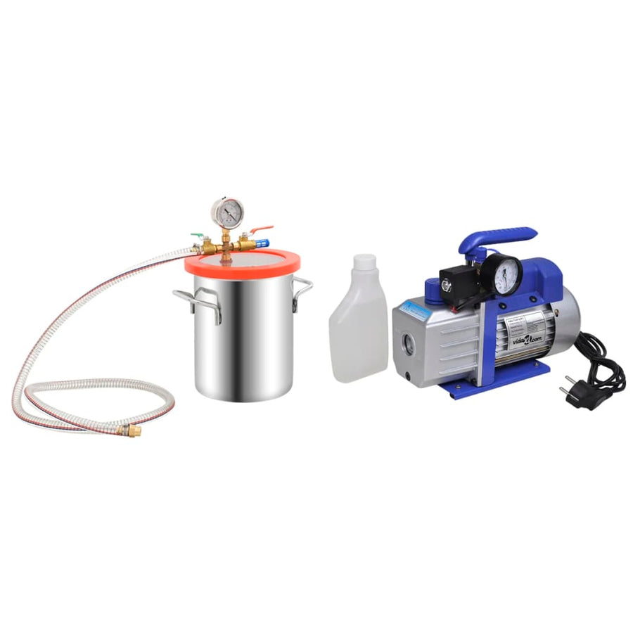 Vacuümkamer Met 1-Traps Pomp 5,5 L 5.5 l