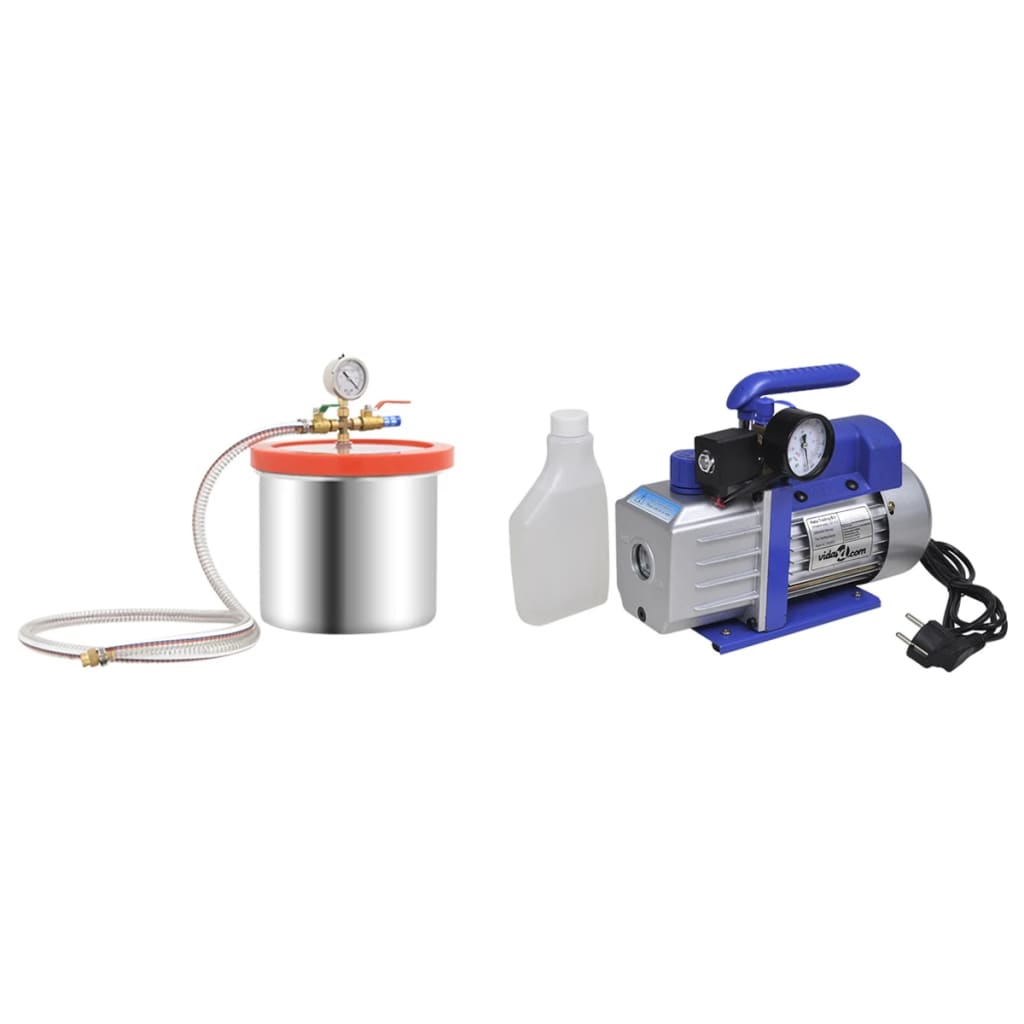 Vacuümkamer Met 1-Traps Pomp 7,4 L 7.4 l